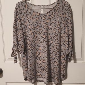 Leopard Print Top